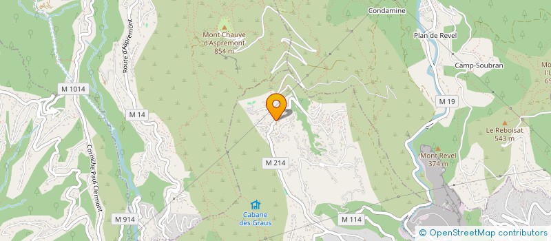 localisation de l'entreprise CCG MIMI  FALICON