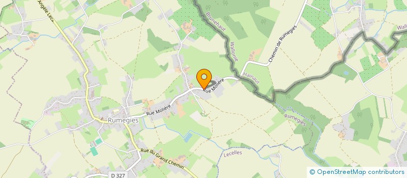 localisation de l'entreprise CCGD  RUMEGIES