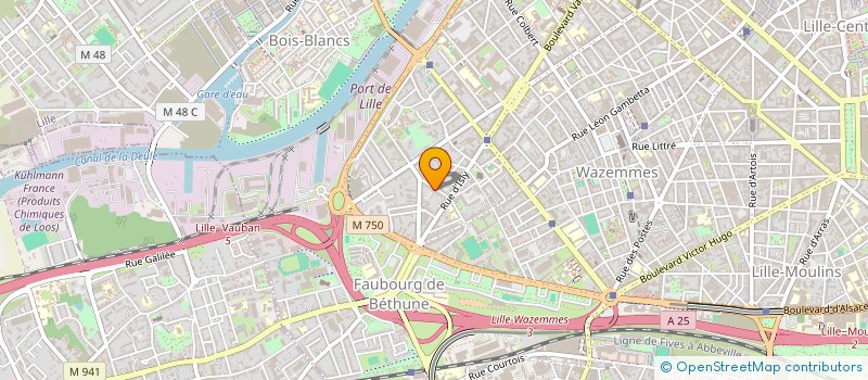 localisation de l'entreprise CCGG à LILLE