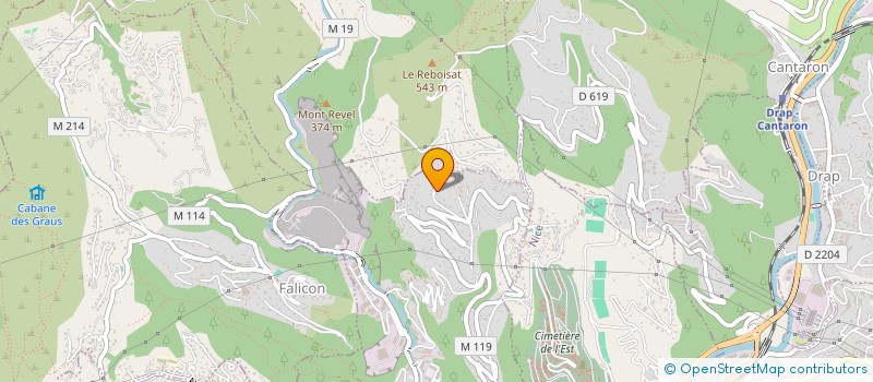 localisation de l'entreprise CCGHCONSULTING  SAINT-ANDRE-DE-LA-ROCHE