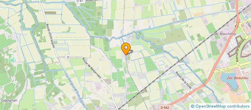 localisation de l'entreprise CCGNTS1 ORANGE  ENTRAIGUES-SUR-LA-SORGUE