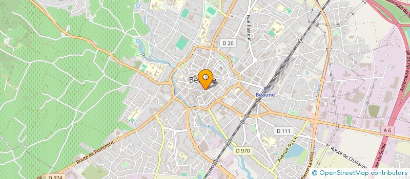 localisation de l'entreprise CCGROUP  BEAUNE