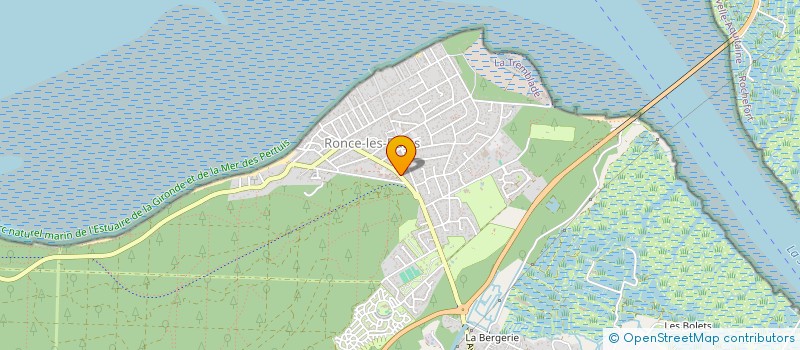 localisation de l'entreprise CCH  LA TREMBLADE