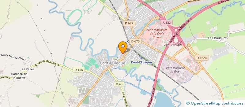 localisation de l'entreprise CCH1  PONT-L'EVEQUE