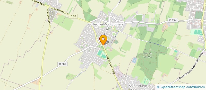 localisation de l'entreprise CCHF  COLLEVILLE-MONTGOMERY