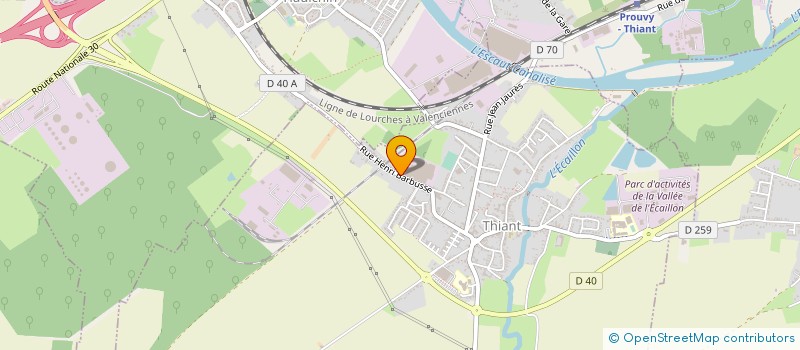 localisation de l'entreprise CCHIRI LASER SOLUTIONS à THIANT