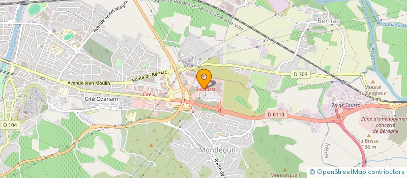 localisation de l'entreprise CCHLD  CARCASSONNE