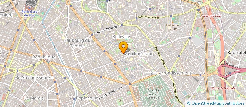 localisation de l'entreprise CCI à PARIS