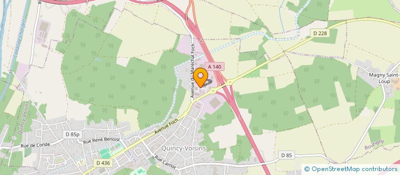 localisation de l'entreprise CCI CONSULT CONTROLE CONSEIL INGENIERIE à ALFORTVILLE
