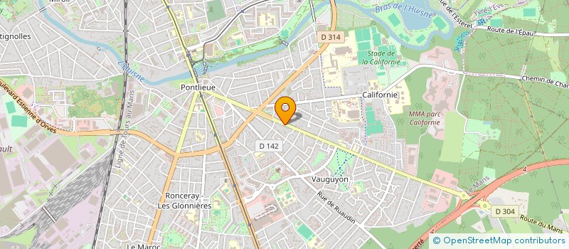 localisation de l'entreprise CCILS FIESTADOM à LE MANS