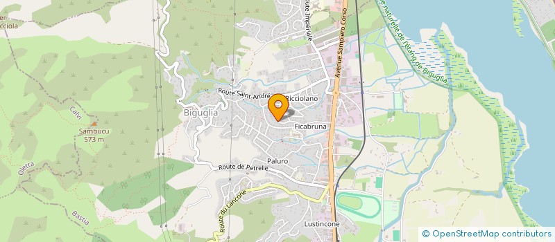 localisation de l'entreprise CCIMMO à BIGUGLIA