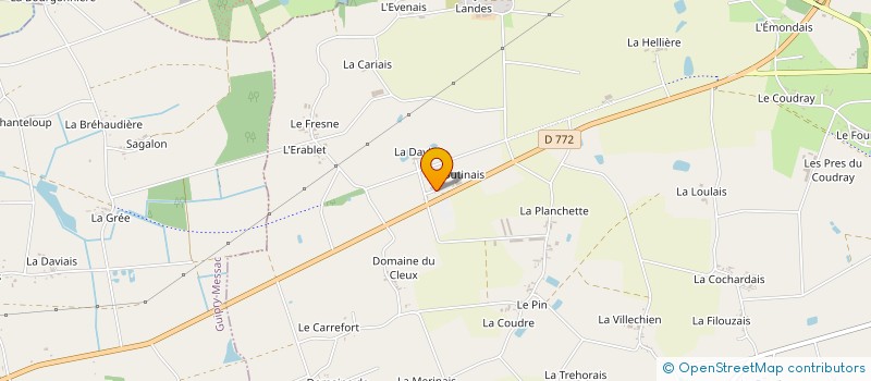 localisation de l'entreprise CCJ  BAIN-DE-BRETAGNE