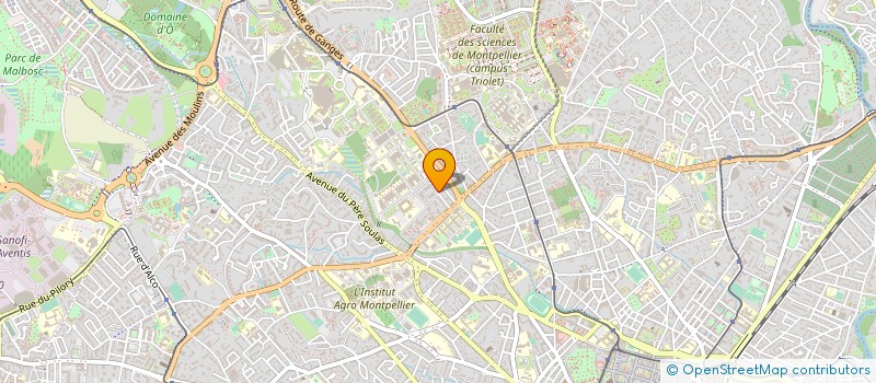 localisation de l'entreprise CCJ à MONTPELLIER