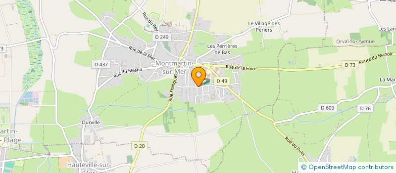 localisation de l'entreprise CCJ  MONTMARTIN-SUR-MER