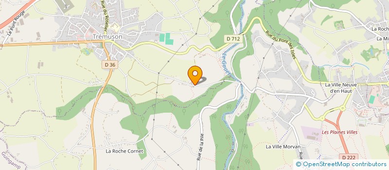 localisation de l'entreprise CCJ CONSTRUCTIONS  TREMUSON