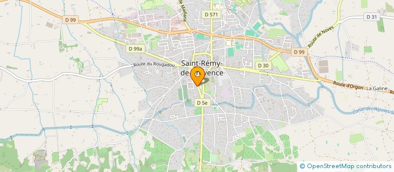 localisation de l'entreprise CCJ INVEST  SAINT-REMY-DE-PROVENCE