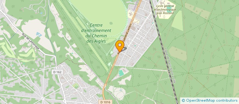 localisation de l'entreprise CCJC  CHANTILLY