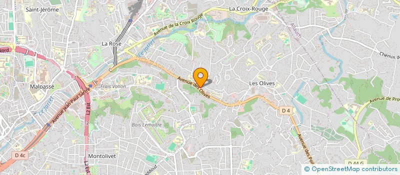 localisation de l'entreprise CCJC à MARSEILLE