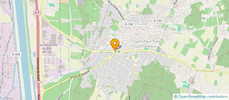 localisation de l'entreprise CCK à SAINT-PAUL-TROIS-CHATEAUX
