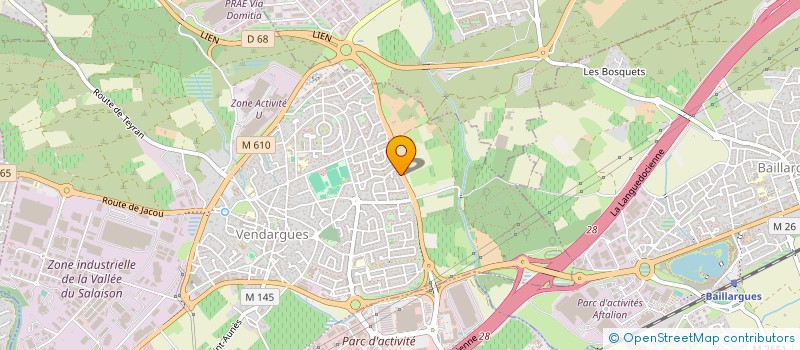 localisation de l'entreprise CCK à VENDARGUES