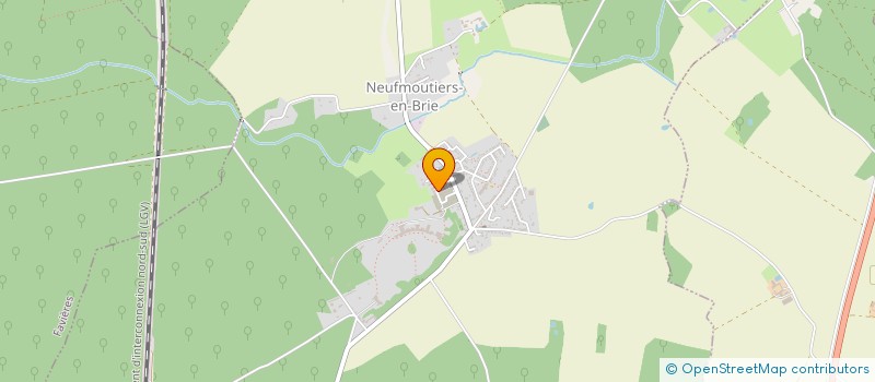 localisation de l'entreprise CCK BTP  NEUFMOUTIERS-EN-BRIE