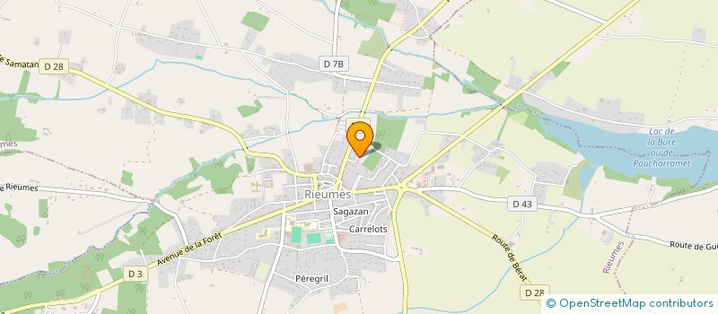 localisation de l'entreprise CCK ENERGIES  RIEUMES