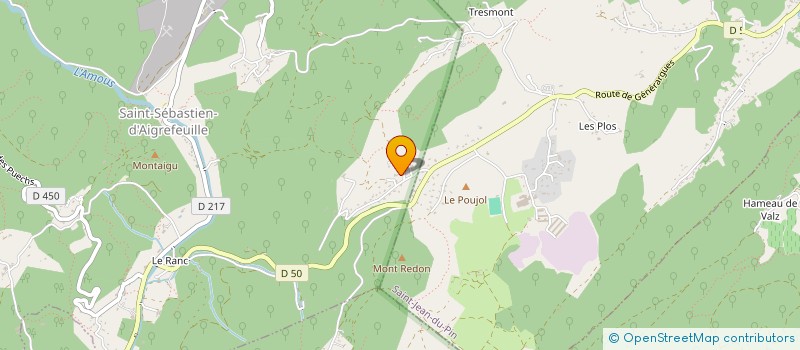 localisation de l'entreprise CCL 30  SAINT-SEBASTIEN-D'AIGREFEUILLE