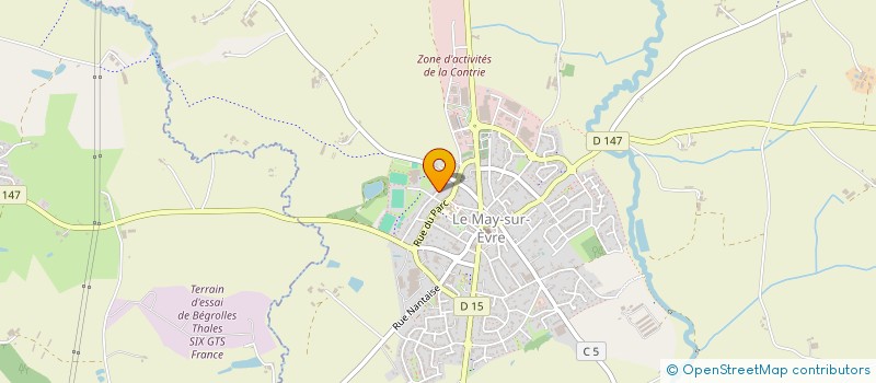 localisation de l'entreprise CCL  BEGROLLES-EN-MAUGES