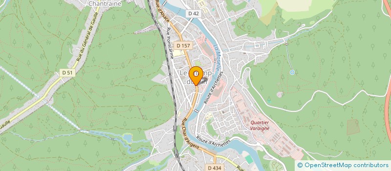 localisation de l'entreprise CCL à EPINAL