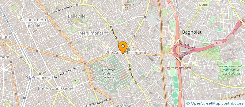 localisation de l'entreprise CCL HOLDING  PARIS