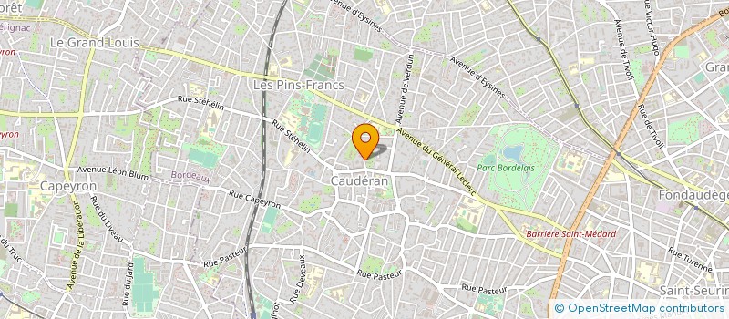localisation de l'entreprise CCL NETTOYAGES à BORDEAUX