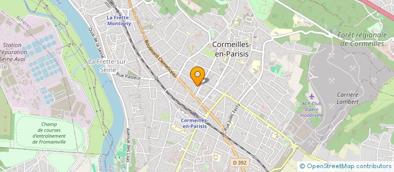 localisation de l'entreprise CCL PARTNERS à CORMEILLES-EN-PARISIS