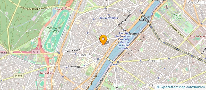 localisation de l'entreprise CCL - WOODWARD  PARIS