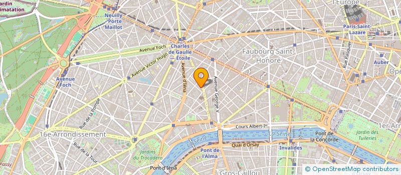 localisation de l'entreprise CCLA  PARIS