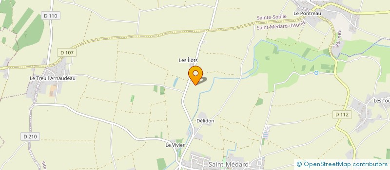 localisation de l'entreprise CCLB INVEST  LA JARNE