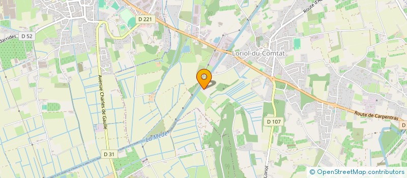 localisation de l'entreprise CCLEAN  LORIOL-DU-COMTAT