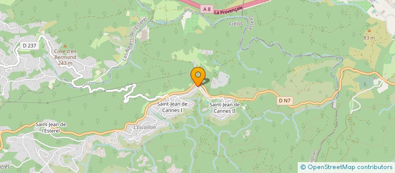 localisation de l'entreprise CCLGIS à FREJUS