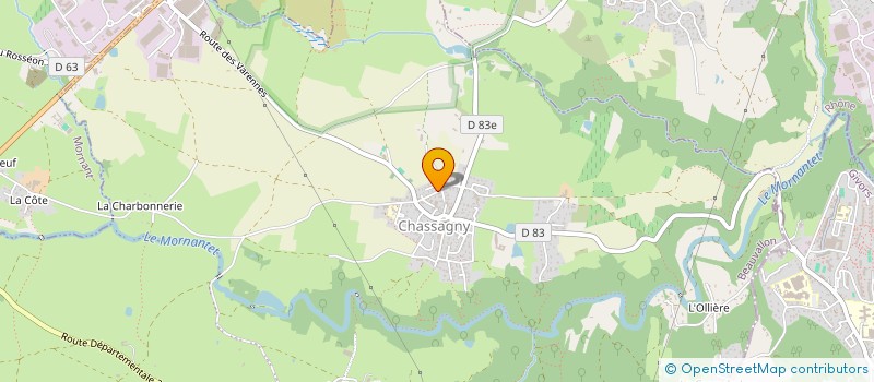 localisation de l'entreprise CCLM  BEAUVALLON