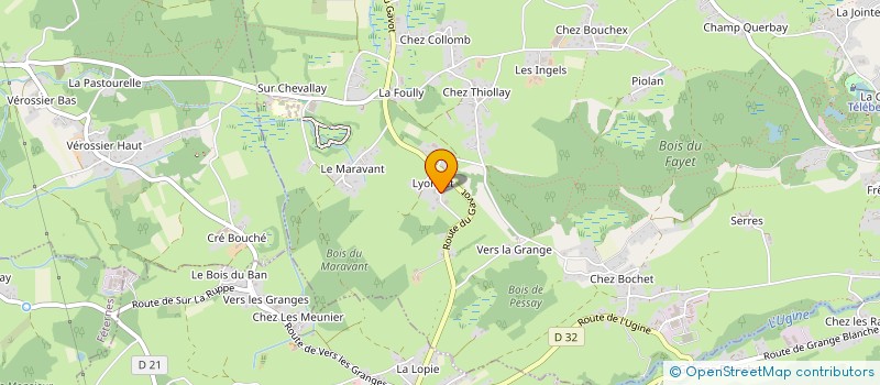 localisation de l'entreprise CCLN  SAINT-PAUL-EN-CHABLAIS