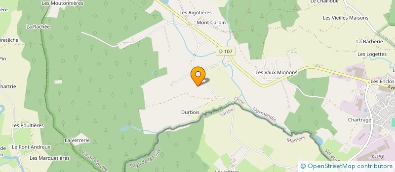 localisation de l'entreprise CCLP à VAL-AU-PERCHE