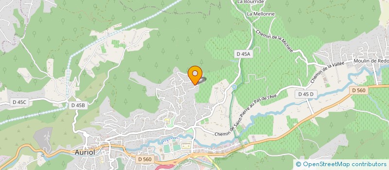 localisation de l'entreprise CCLS  AURIOL