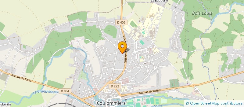localisation de l'entreprise CCLTH IMMO à COULOMMIERS