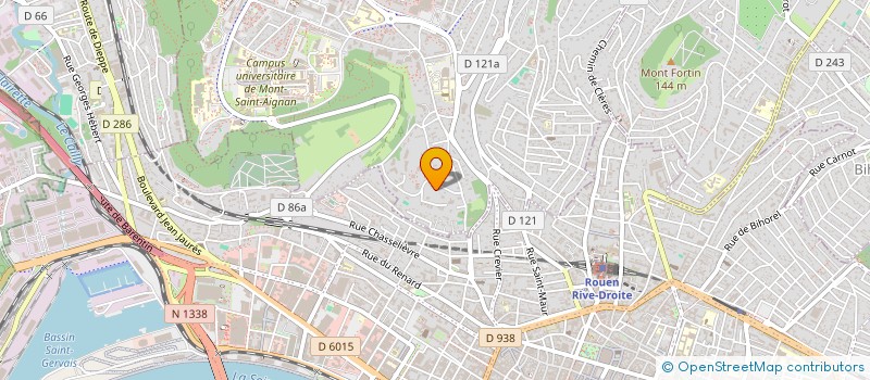 localisation de l'entreprise CCM à MONT-SAINT-AIGNAN