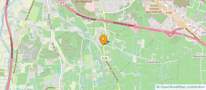 localisation de l'entreprise CCM à ORANGE
