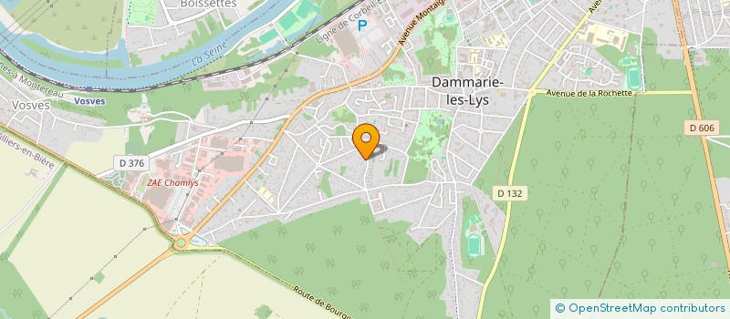 localisation de l'entreprise CCM BAT à DAMMARIE-LES-LYS