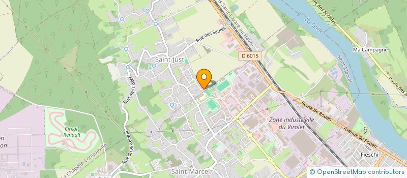 localisation de l'entreprise CCM CARRELAGE  LA CHAPELLE-LONGUEVILLE