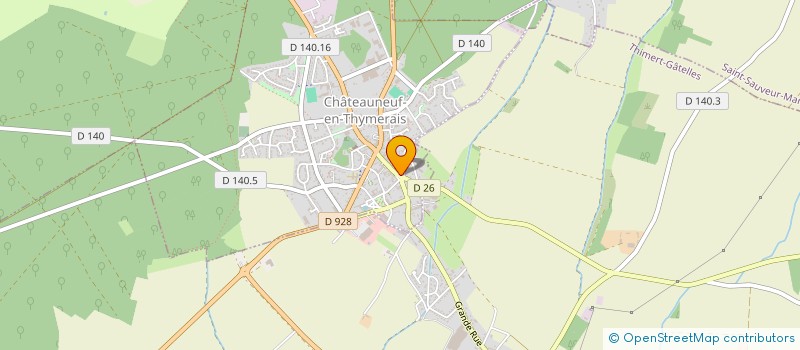 localisation de l'entreprise CCM CHATEAUNEUF EN THYMERAIS à CHATEAUNEUF-EN-THYMERAIS