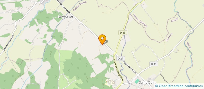 localisation de l'entreprise CCM CONSTRUCTION à GAILLAC-TOULZA