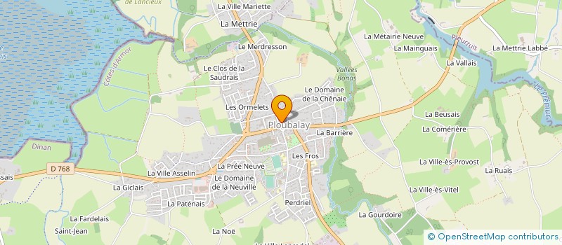 localisation de l'entreprise CCM DE PLOUBALAY à BEAUSSAIS-SUR-MER