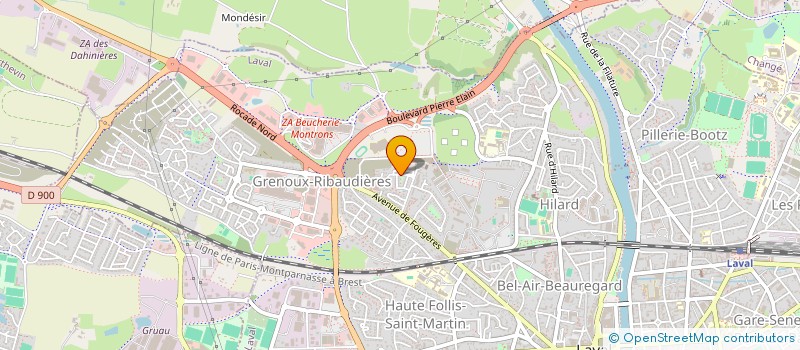 localisation de l'entreprise CCM FINANCE à LAVAL
